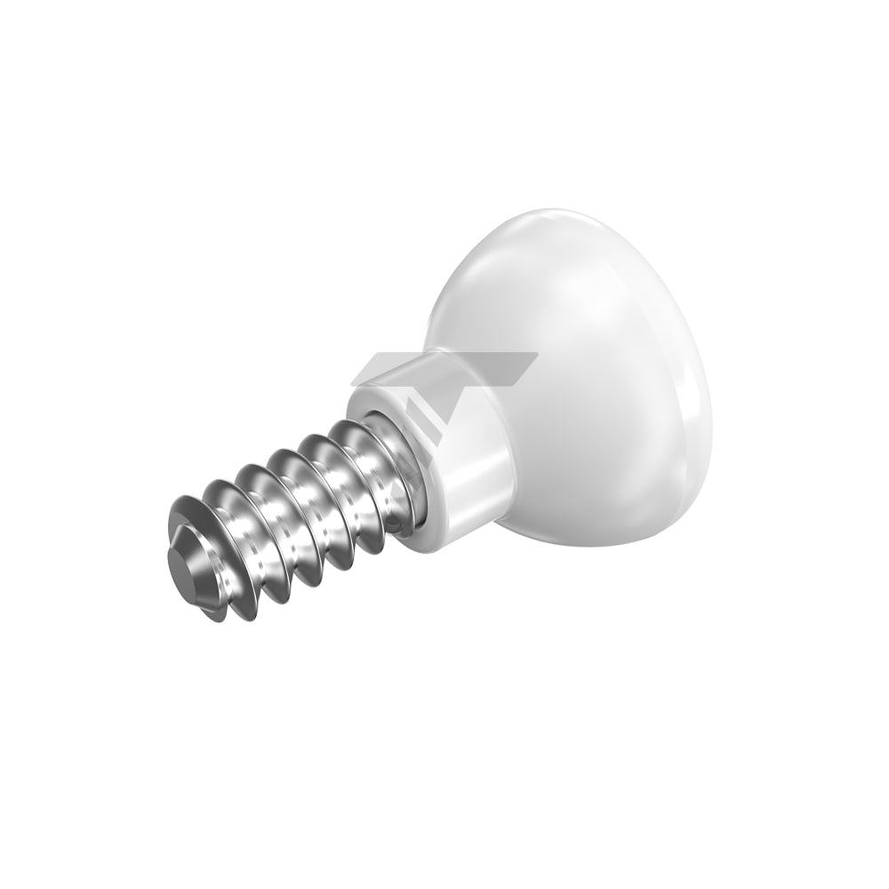 Zirconia Healing Cap Ø4.7 With Titanium Screw