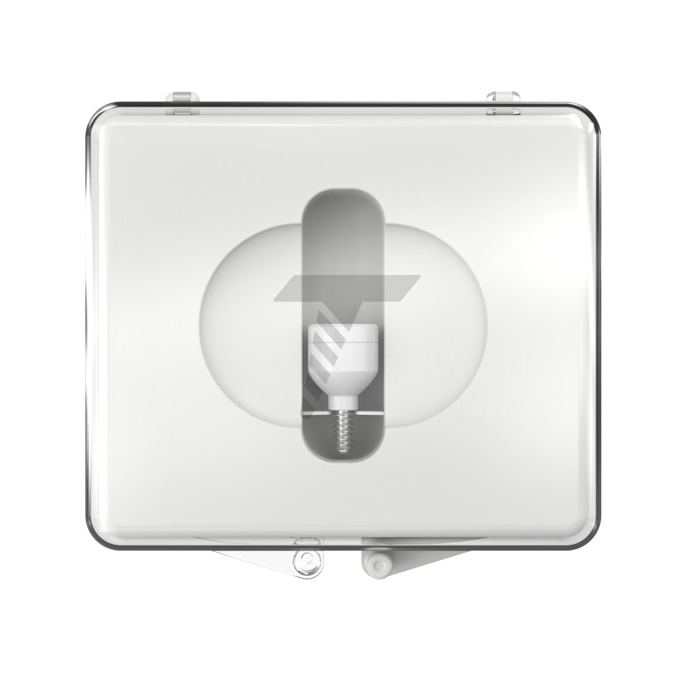 Zirconia Healing Cap Ø5.5 With Titanium Screw