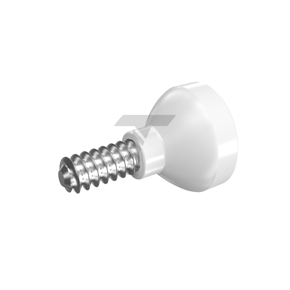 Zirconia Healing Cap Ø5.5 With Titanium Screw
