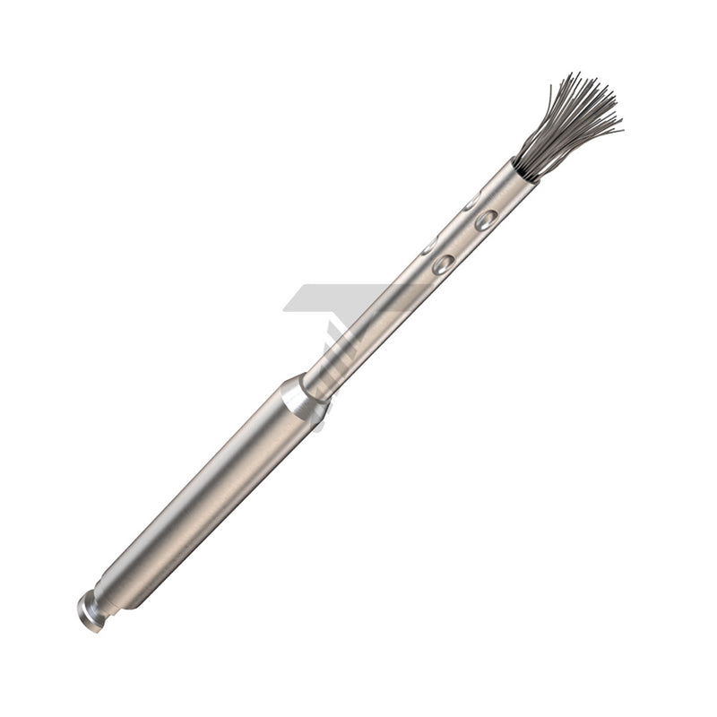 Dental Implant Surface Cleaning Brush With NiTi Bristles