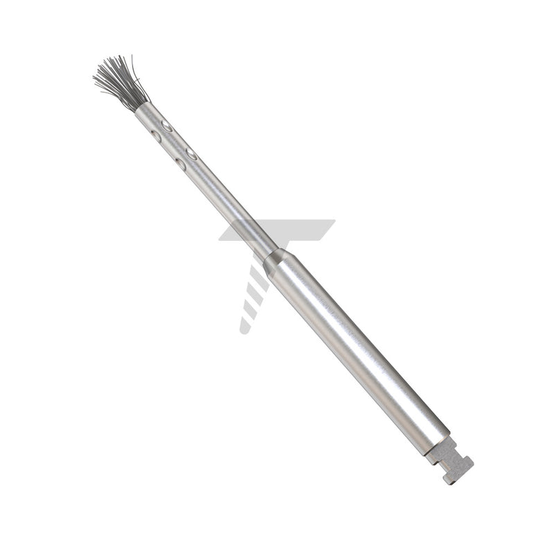 Dental Implant Surface Cleaning Brush With NiTi Bristles