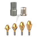 Conjunto CAD/CAM recto Multi Unit 1.6, plataforma delgada