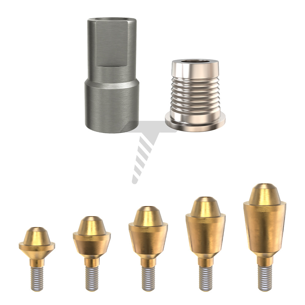 Straight Multi Unit 1.6 CAD/CAM Set