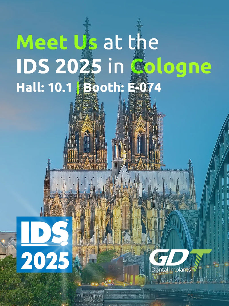 GDT Dental Implants are attending the IDS (International Dental Show) 2025 in Cologne, Germany