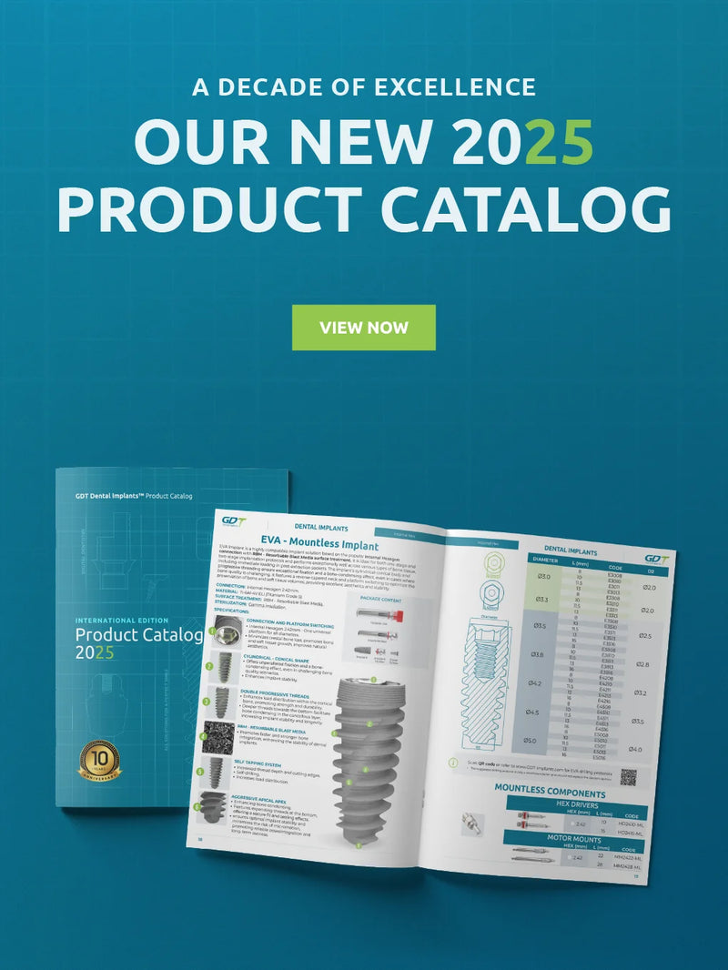 GDT Dental Implants New Product Catalog 2025