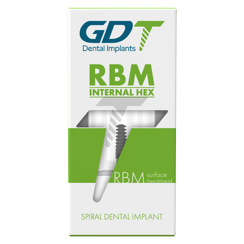 RBM Spiral Dental Implant Box And Packaging