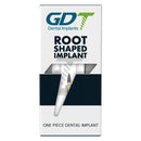 ROT -Root Shaped Short Neck One Piece Implant box Packaging