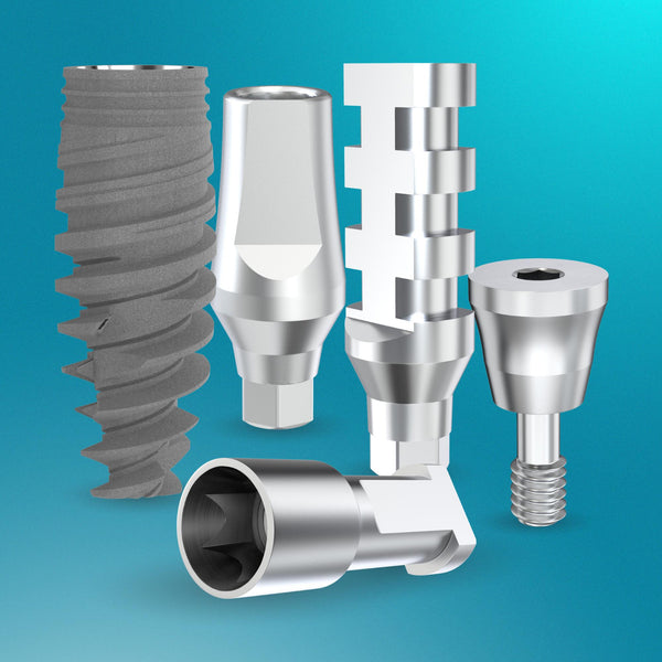 thumbnail image 2 of Titanium Clip Transfer Copings For Int Hex Implant – 10-Pack (9mm / 13mm) 2 of 5