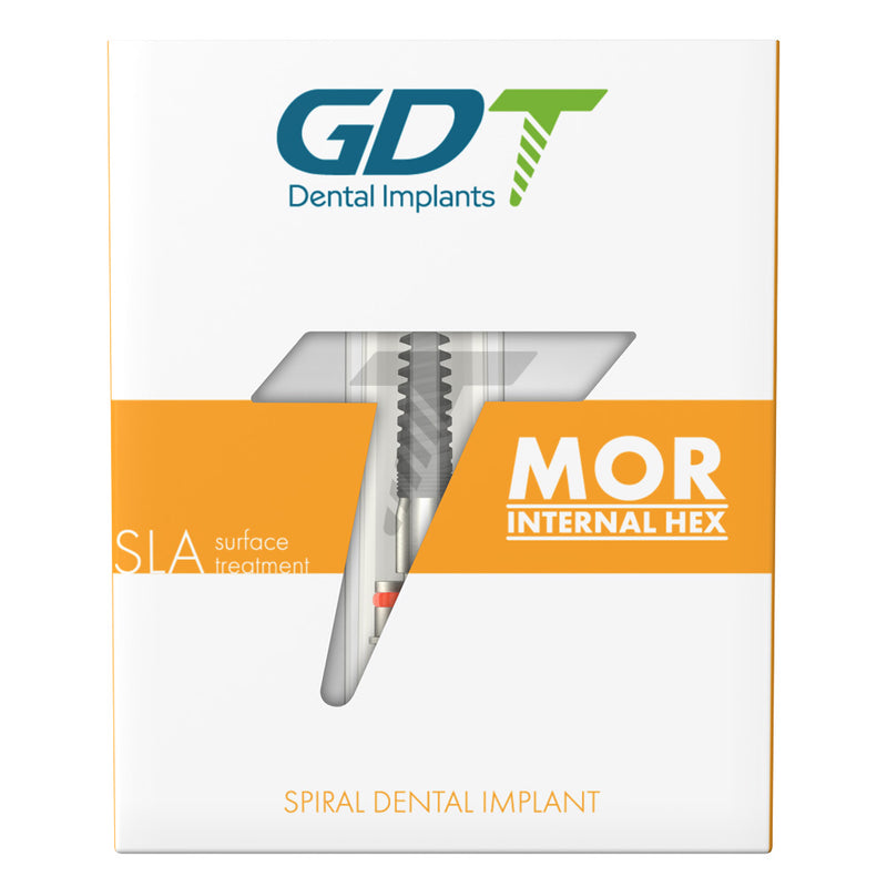 SOL Spiral Implant Internl Hex Connection 2.0 Dental Box