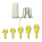 Set Multiunit Recto 1.4 CAD/CAM Plataforma Estrecha