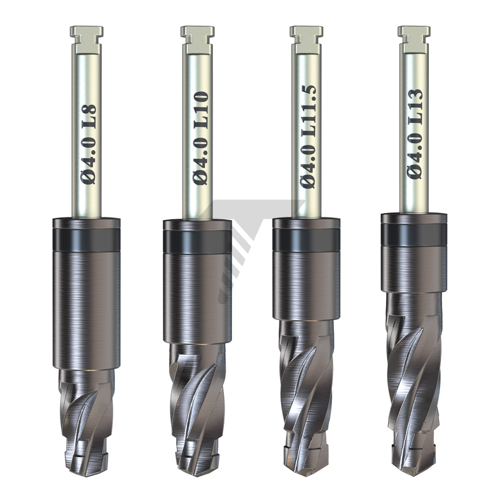 DLC Step&Stop Integral Drills Ø4.0mm