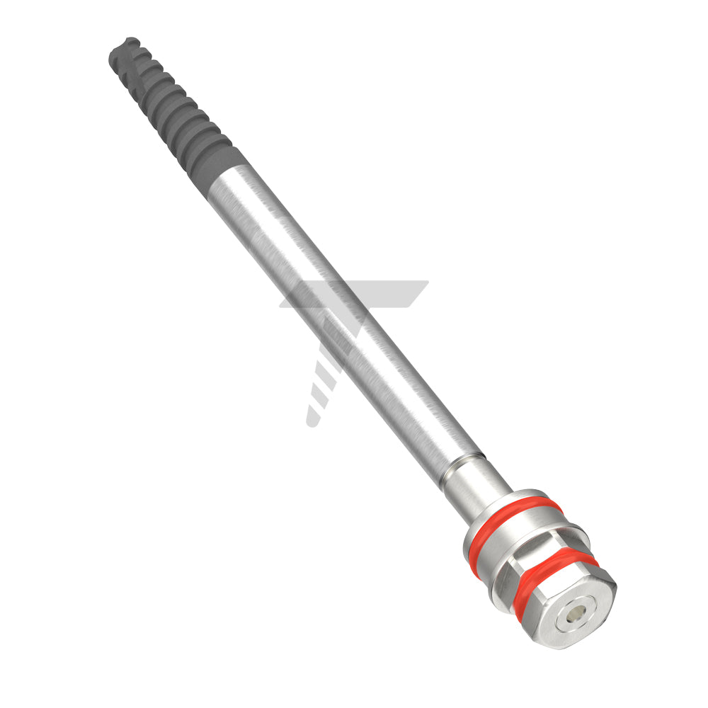 ZYG Zygomatic implant internal hex connection With carrier front