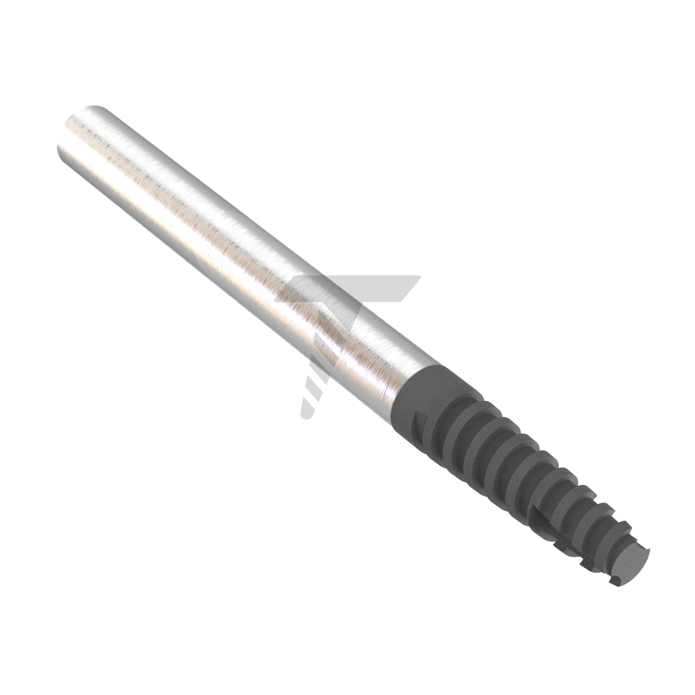 ZYG implant internal hex connection spiral side