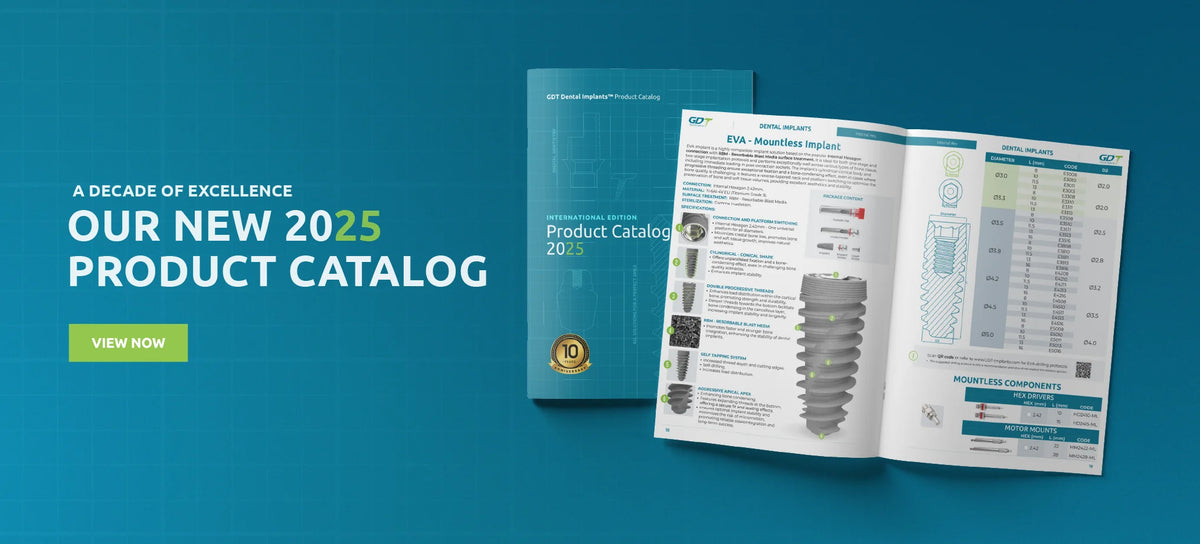 GDT Dental Implants New Product Catalog 2025