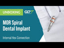 MOR - Spiral Implant, Internal Hex