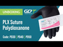 Surgical Absorbable Monofilament Polydioxanone PLX Suture