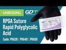 Surgical Absorbable Rapid Polyglycolic Acid (RPGA) Suture