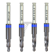 DLC Step&Stop Integral Drills Ø3.2mm