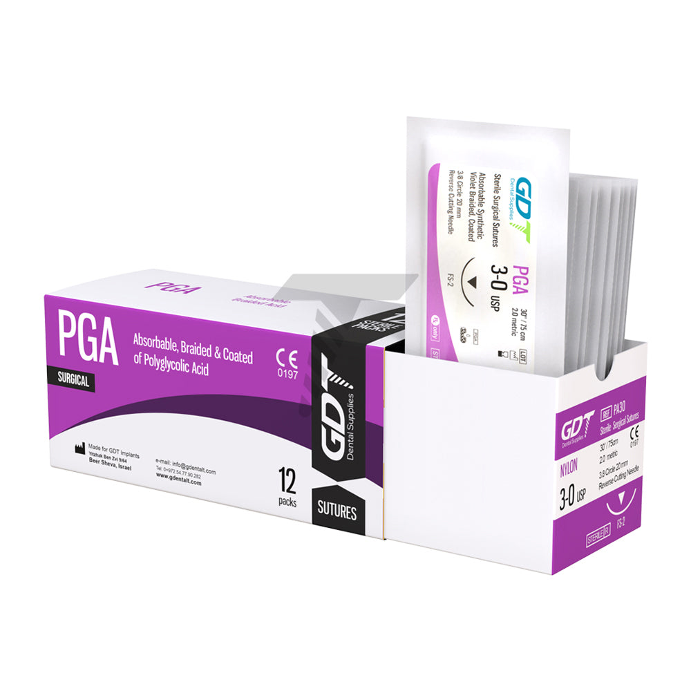Surgical Absorbable Polyglycolic Acid (PGA) Suture