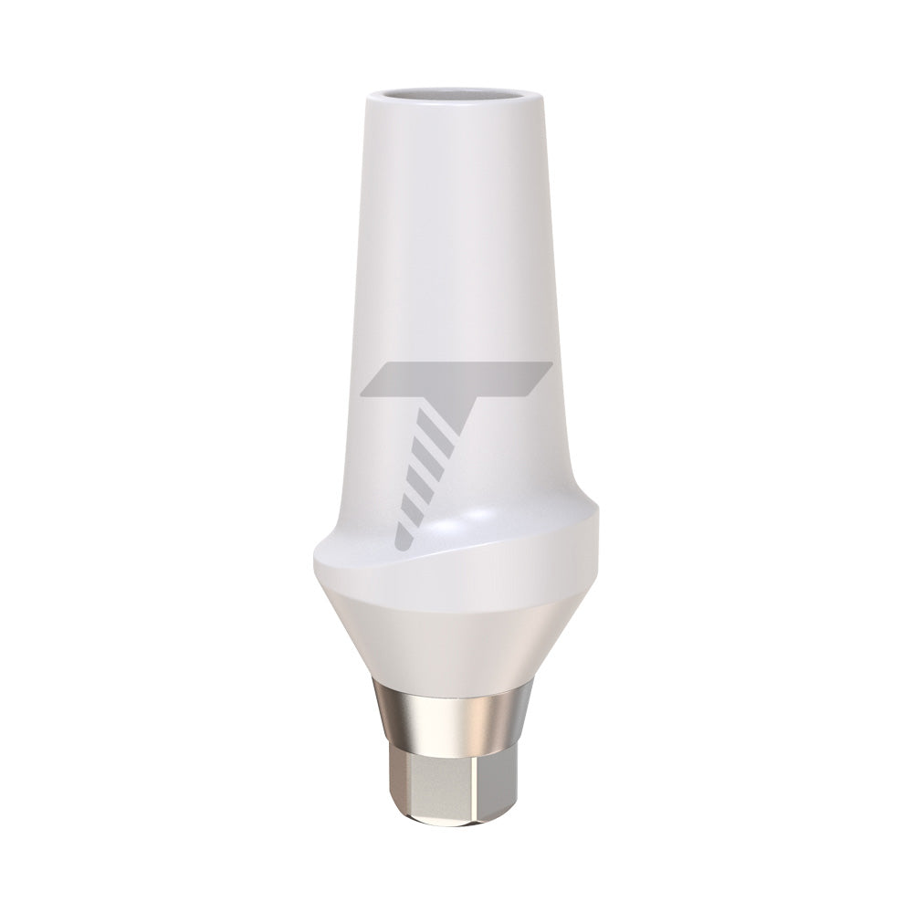 Straight Zirconia Abutment With Titanium Base Narrow Platform (NP)