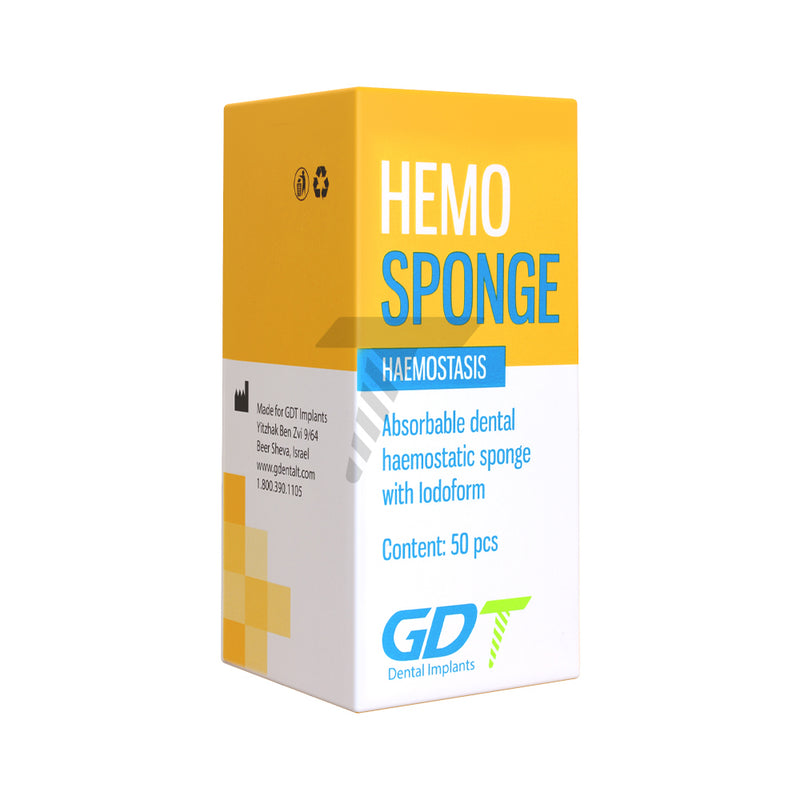 GDT Hemosponge With Iodoform