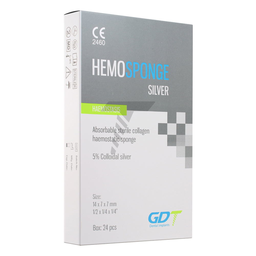 GDT Hemosponge Absorbable Silver Gelatin Sterile Sponge