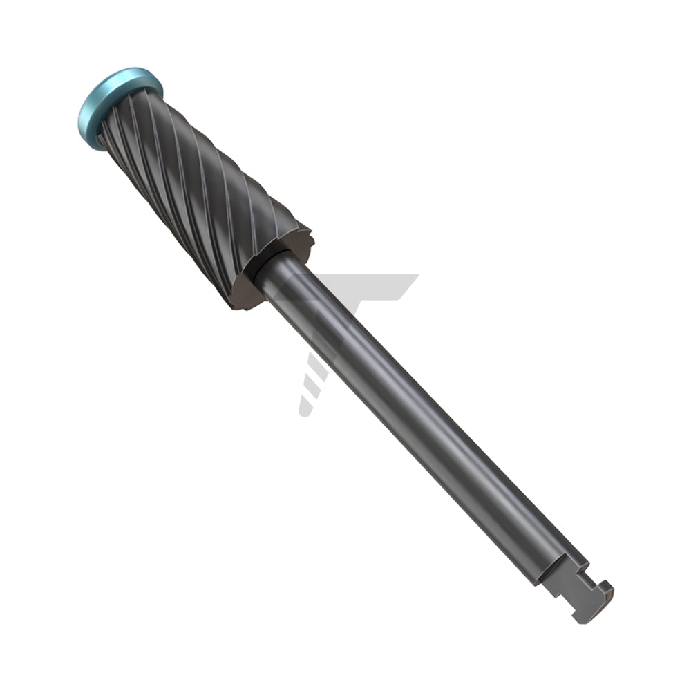 Swirl Cone With Flat Circle Tip Head Bur