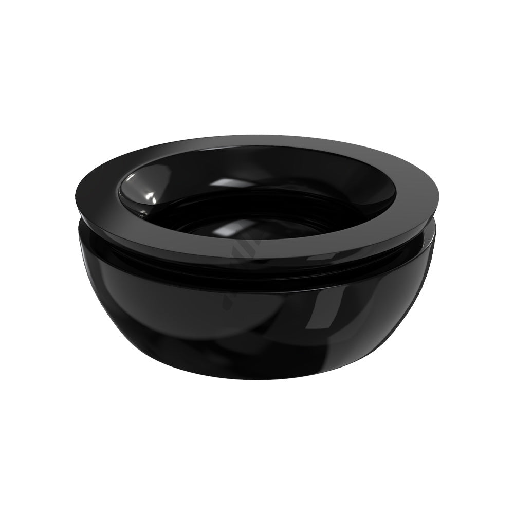 Laboratory Use Silicone Black Cap For Click Attachment