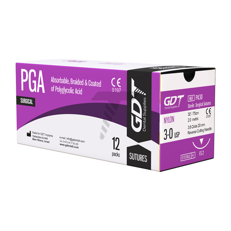 Surgical Absorbable Polyglycolic Acid (PGA) Suture