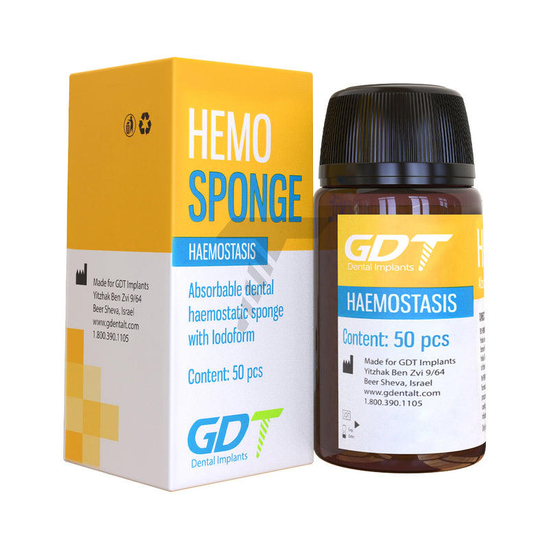 GDT Hemosponge With Iodoform
