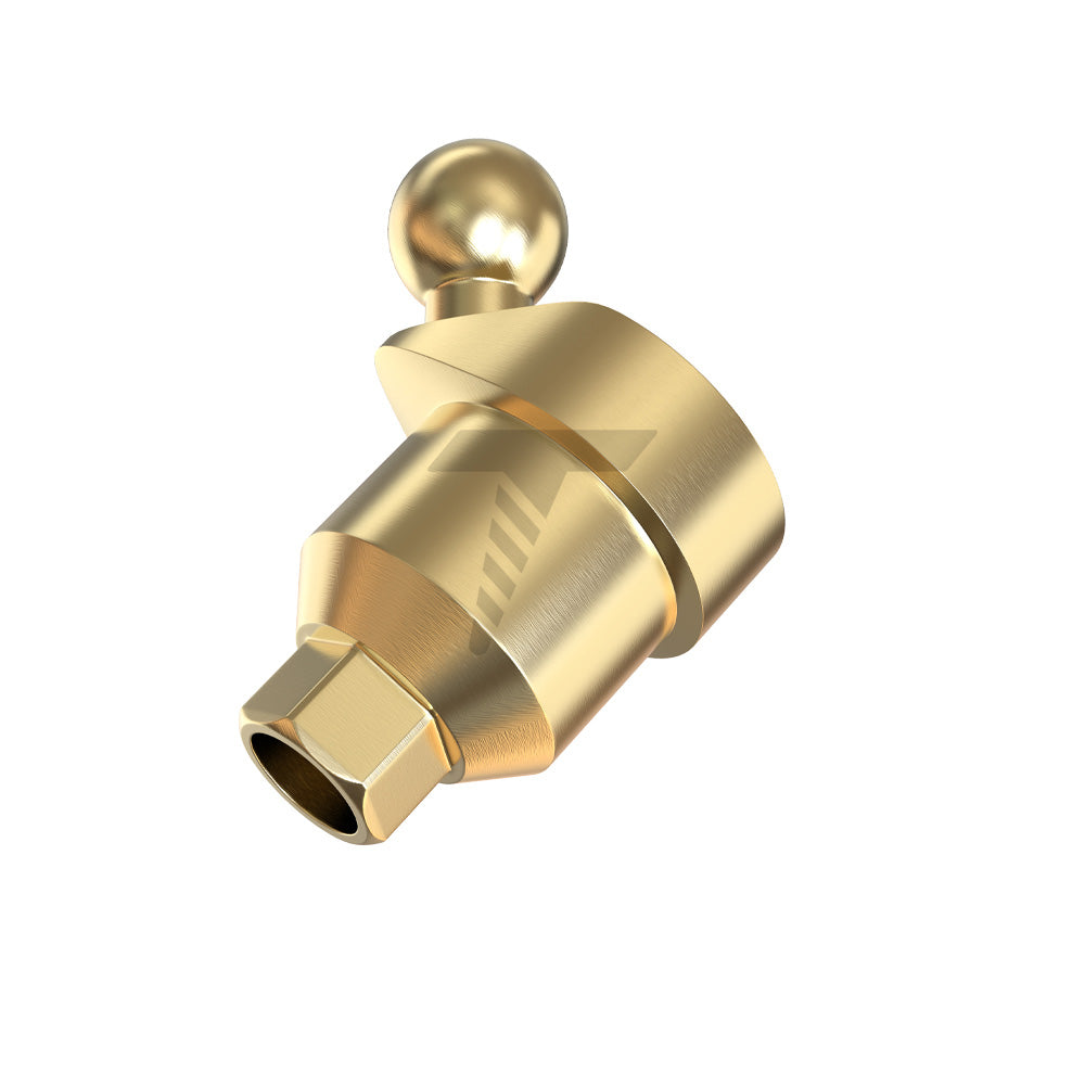 Angulated 40° Ball attachment
