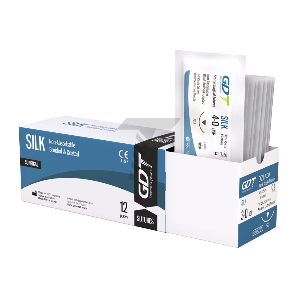 Surgical Braided Silk Suture