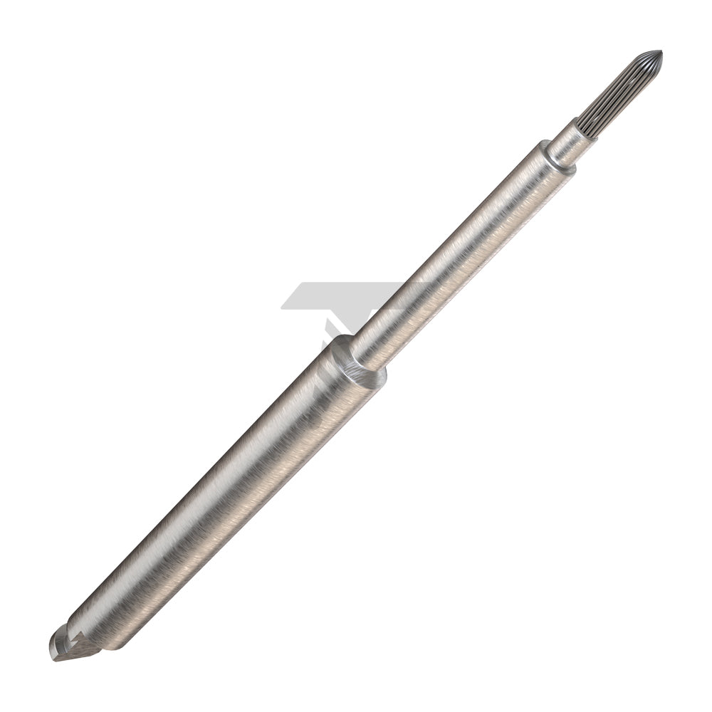 Dental Implant Surface Cleaning Brush With Titanium Bristles