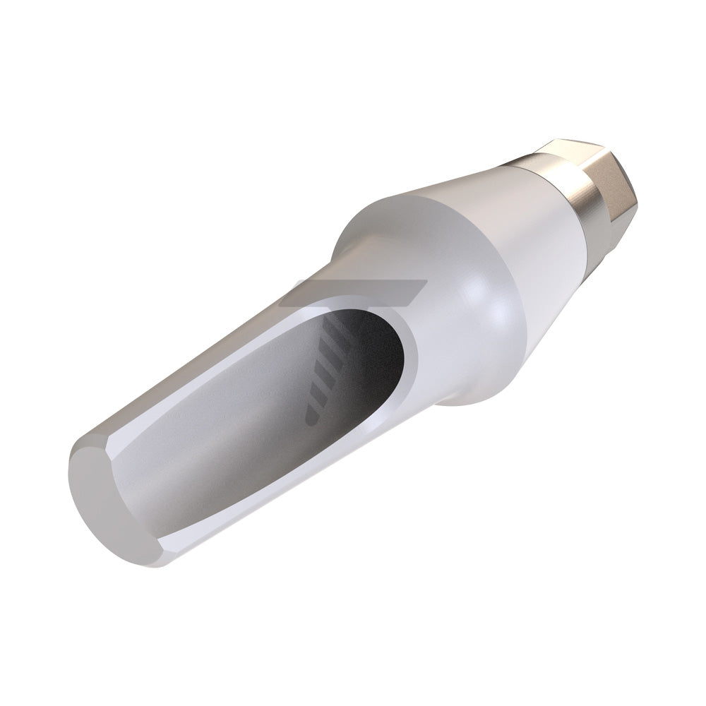Angulated Zirconia Abutment 15° With Titanium Base Regular Platform (RP)