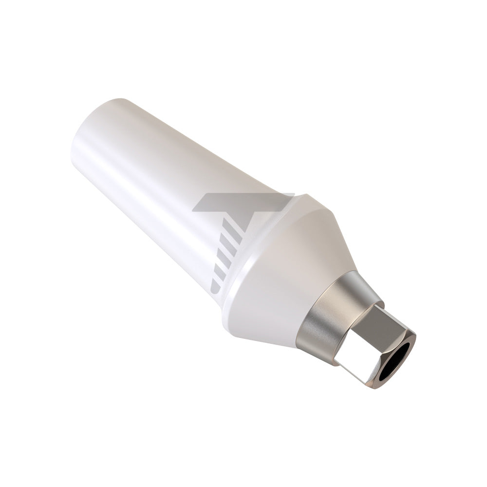 Straight Zirconia Abutment With Titanium Base Narrow Platform (NP)