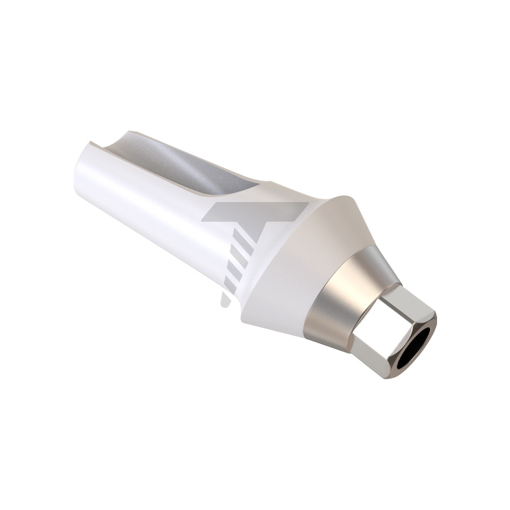 Angulated Zirconia Abutment 15° With Titanium Base Narrow Platform (NP)