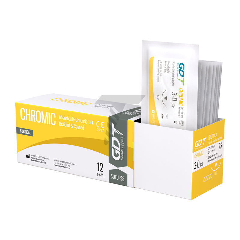 Surgical Absorbable Monofilament Chromic Gut Suture