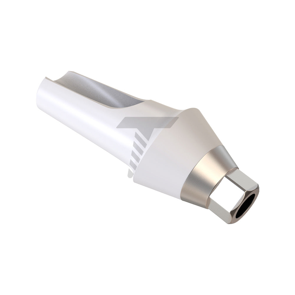 Angulated Zirconia Abutment 15° With Titanium Base Narrow Platform (NP)