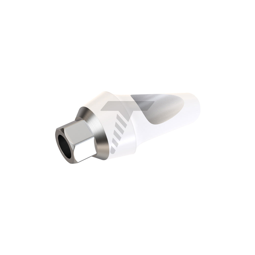 Angulated Zirconia Abutment 15° With Titanium Base