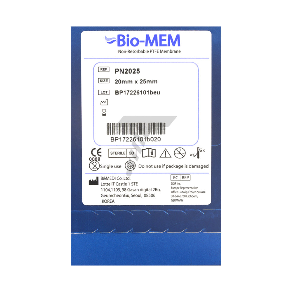 PTFE Titanium Reinforced Membrane Barrier