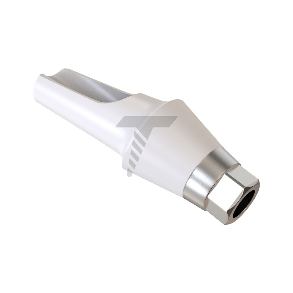 Angulated Zirconia Abutment 15° With Titanium Base Regular Platform (RP)