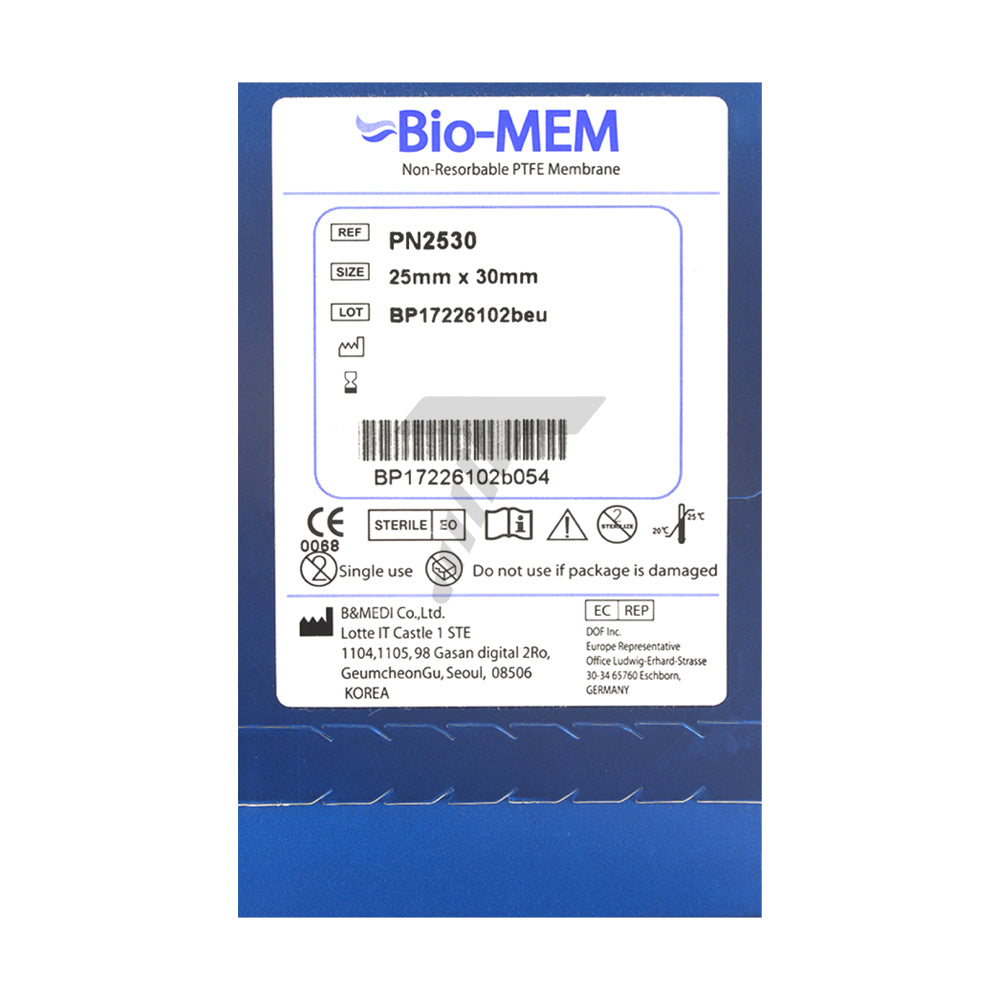 PTFE Non Resorbable Membrane Barrier