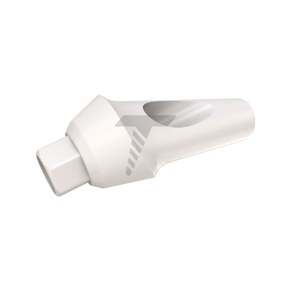 Peek Temporary Anatomic Angled Abutment 25°