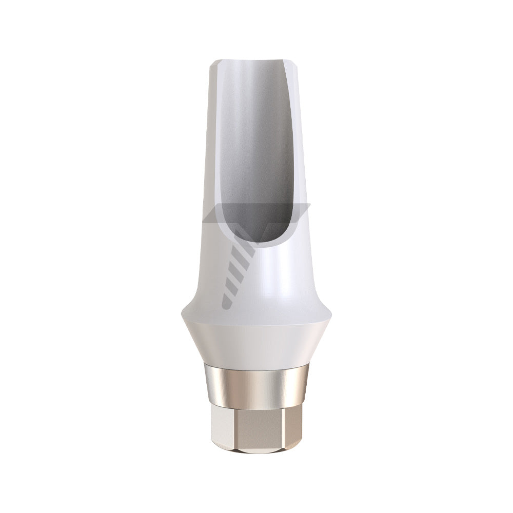Angulated Zirconia Abutment 15° With Titanium Base Regular Platform (RP)
