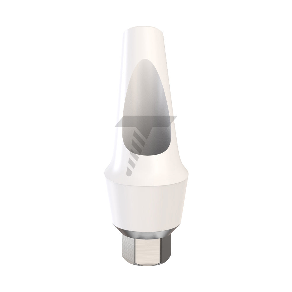 Angulated Zirconia Abutment 15° With Titanium Base