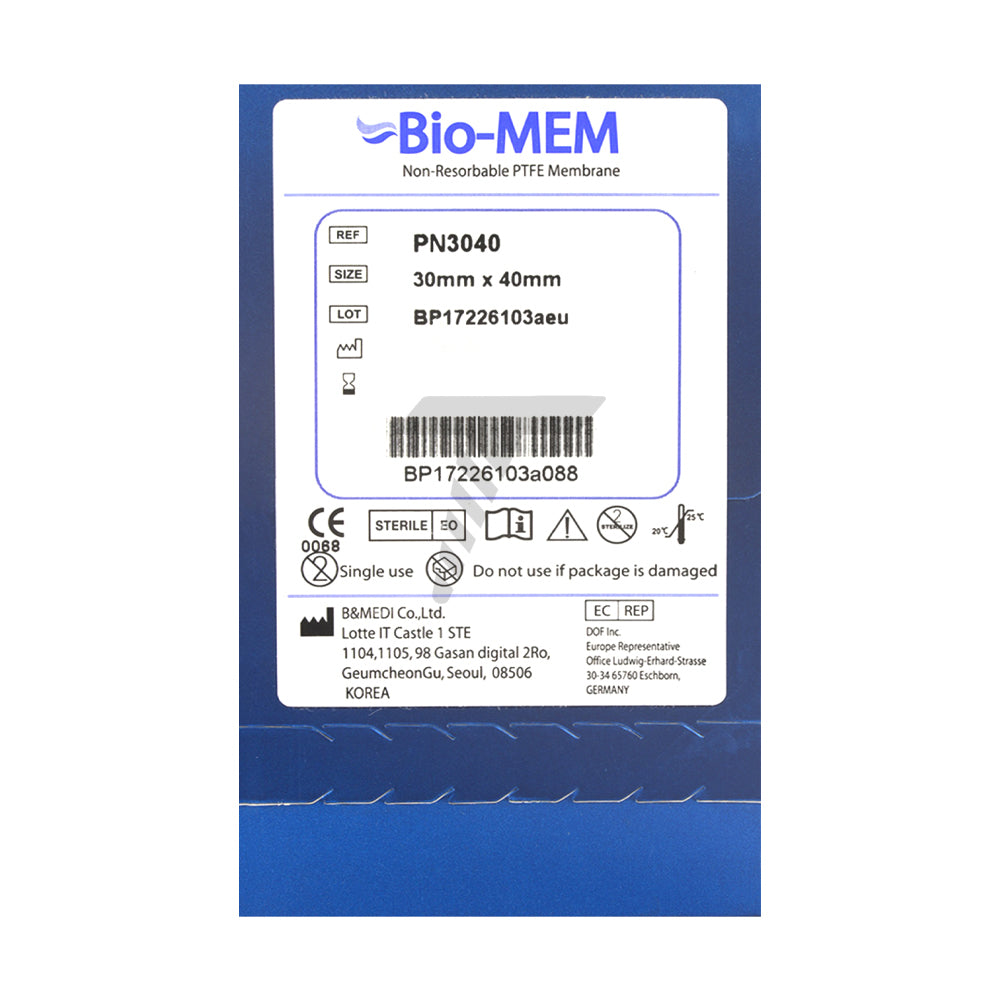 PTFE Non Resorbable Membrane Barrier