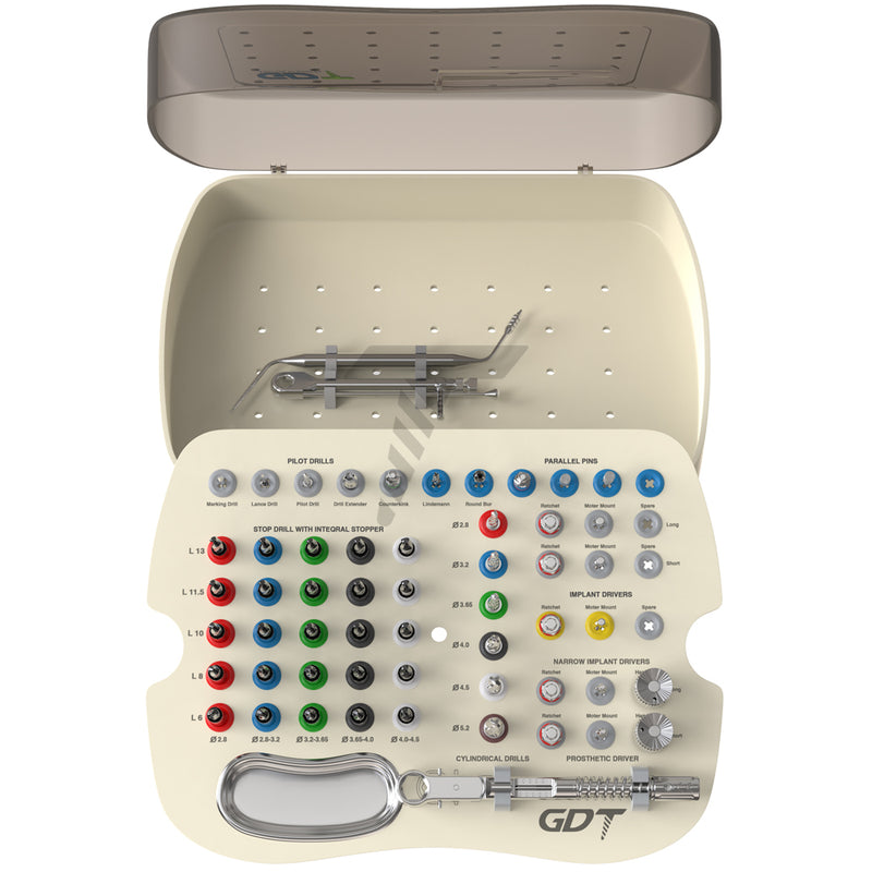 Kit 5 Punzoni Per Tessuto Gengivale Per Impianti Dentali - Meditek, Con Scatola Porta-punzoni - Foto 4