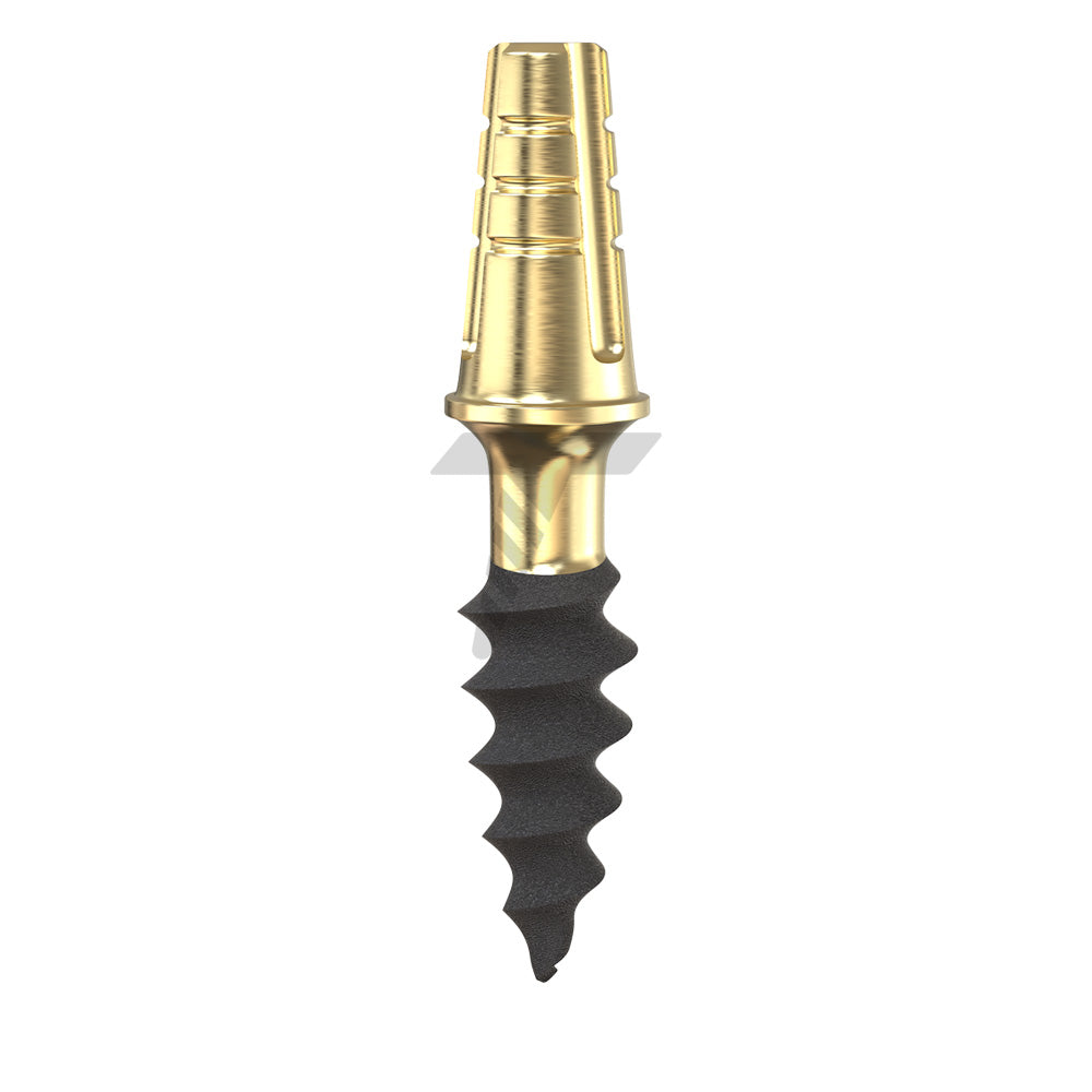 ROF- Root Shaped Flexible Neck One Piece Implant