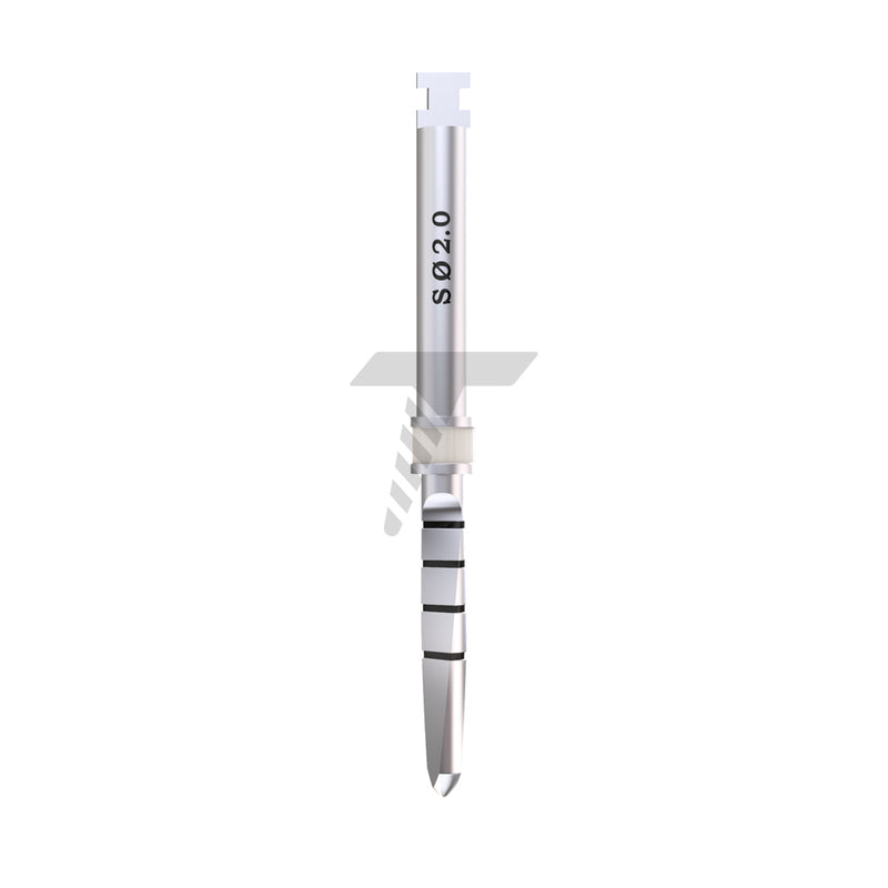 Short Drill Ø2.0mm External Irrigated