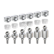 Straight Ball Attachment Standard Set Slim Platform